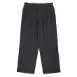 画像1: 00's LAUREN RALPH LAUREN 2タック サマーウールトラウザー "BLACK / W34 L29" (1)