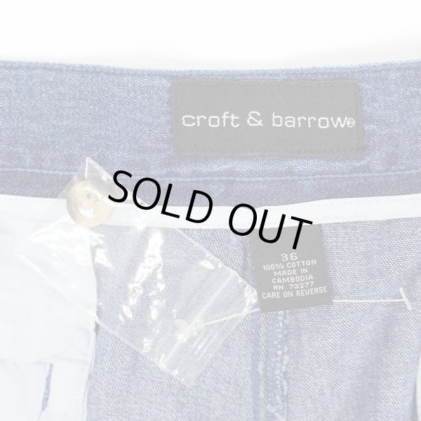 画像3: 90's Croft & Barrow 2タック デニムイージーショーツ "DEADSTOCK" (3)