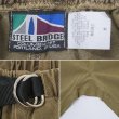 画像3: 90's STEEL BRIDGE ヘビーオンスツイル ショーツ "KHAKI / MADE IN USA / DEADSTOCK" (3)