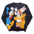 画像2: 90's Disney 総柄 リバーシブルジャケット (2)