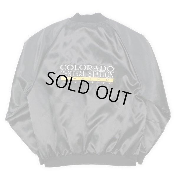 画像2: 90's COLORADO CENTRAL STATION CASINO ナイロンスタジャン "MADE IN USA" (2)
