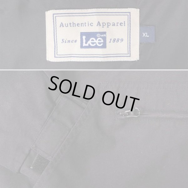 画像2: 90-00's Lee アノラックパーカー “BLACK” (2)