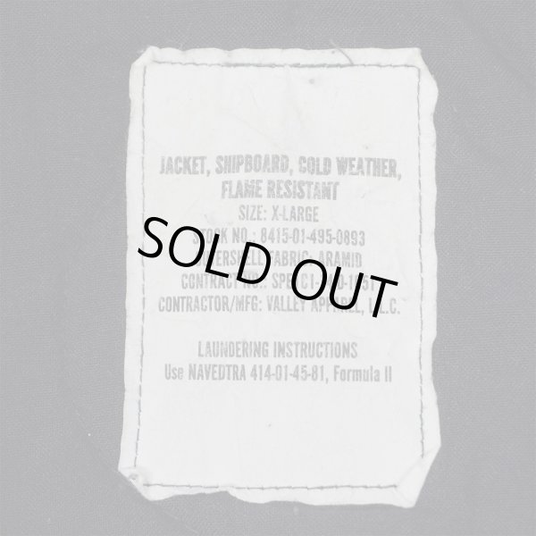 画像3: 00's US.NAVY シップボードジャケット "X-LARGE" (3)
