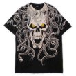 画像1: 90's LIQUID BLUE “Medusa Skull” オールオーバープリントTシャツ (1)