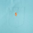 画像2: 00's Polo Ralph Lauren ポケットTシャツ “Light Blue” (2)