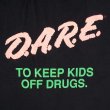 画像2: 80's D.A.R.E ロゴプリント Tシャツ "MADE IN USA" (2)