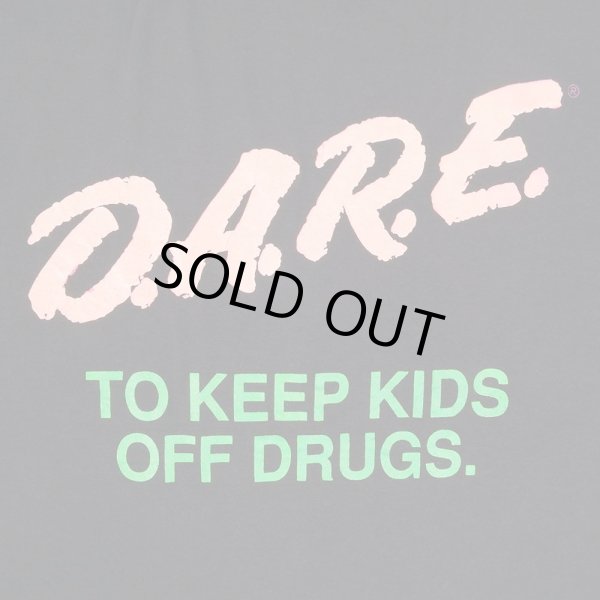 画像2: 80's D.A.R.E ロゴプリント Tシャツ "MADE IN USA" (2)