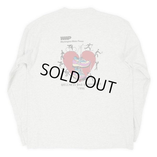 画像2: 90's WELLNESS AND BLOOMSDAY L/S プリントTシャツ "MADE IN USA" (2)