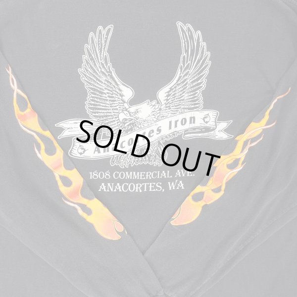 画像3: 00's Anacortes Iron L/S ポケットTシャツ "MADE IN USA" (3)