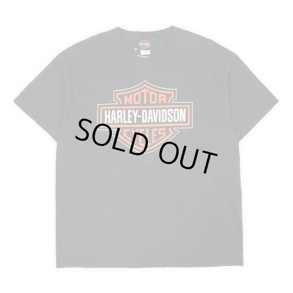 画像1: 00's HARLEY DAVIDSON 両面プリントTシャツ “FADE BLACK” (1)