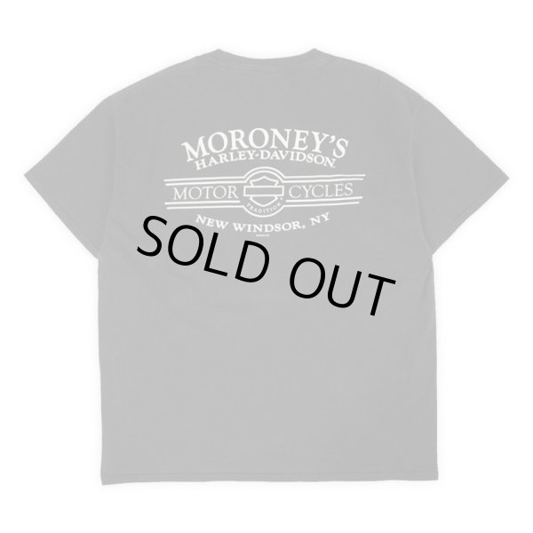 画像2: 00's HARLEY DAVIDSON 両面プリントTシャツ “FADE BLACK” (2)