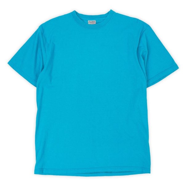 画像1: 90's PLUMA ブランクTシャツ " Turquoise Blue" (1)