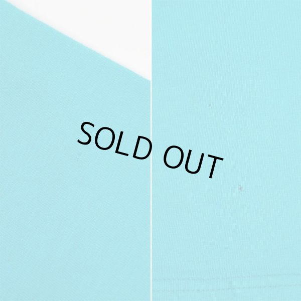 画像3: 90's PLUMA ブランクTシャツ " Turquoise Blue" (3)