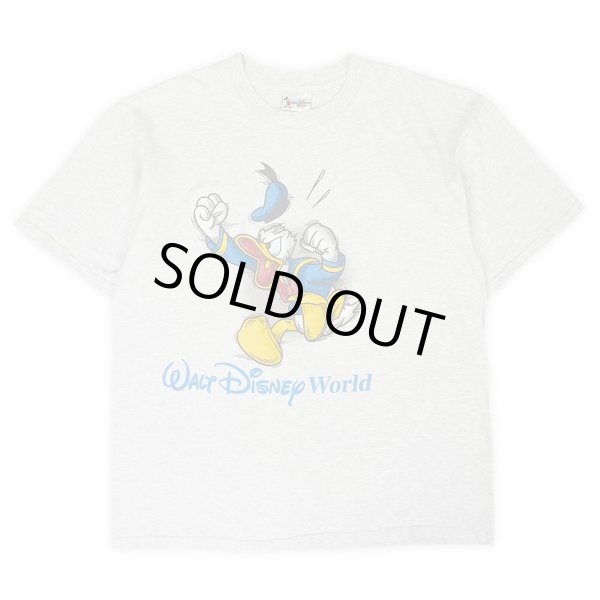 画像1: 90-00's Disney キャラクタープリントTシャツ "DONALD" (1)
