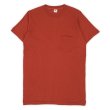 画像1: 70's Fruit of the loom ポケットTシャツ "DEADSTOCK / BRICK / MADE IN USA" (1)