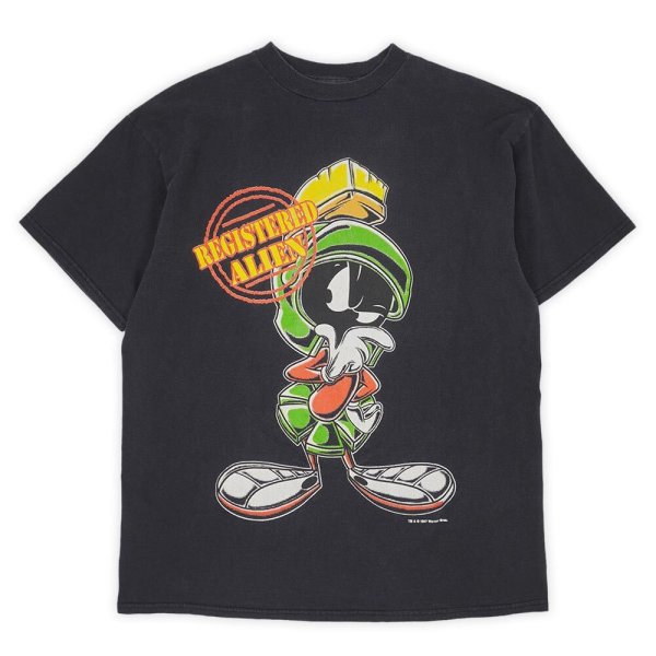 画像1: 90's LOONEY TUNES "Marvin The Martian" キャラクタープリントTシャツ (1)