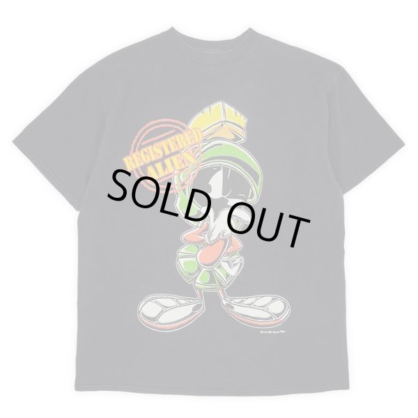 画像1: 90's LOONEY TUNES "Marvin The Martian" キャラクタープリントTシャツ (1)
