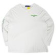 画像1: 00's POLO SPORT L/S プリントTシャツ "WHITE" (1)