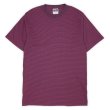 画像1: 00's Puritan マルチボーダーTシャツ "Burgundy Base" (1)