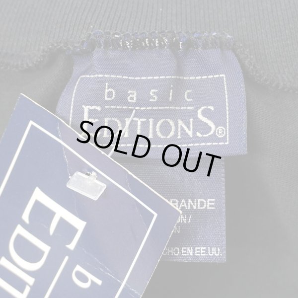 画像2: 90's BASIC EDITIONS L/S タートルネック カットソー "MADE IN USA / DEADSTOCK" (2)