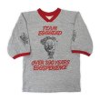 画像1: 80's Egghead Software Vネック フットボールTシャツ (1)