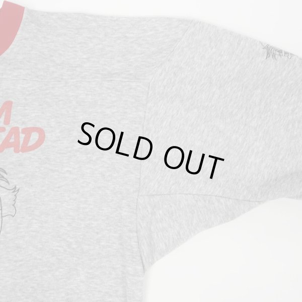 画像5: 80's Egghead Software Vネック フットボールTシャツ (5)