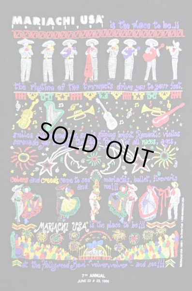 画像3: 90's MARIACHI USA 発砲プリントTシャツ “MADE IN USA” (3)