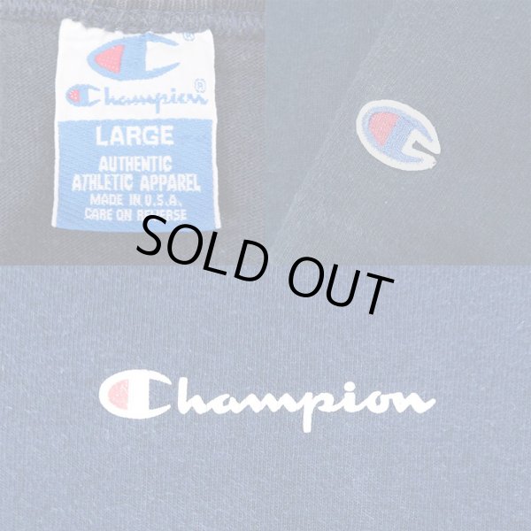 画像2: 90's Champion スプリクトロゴTシャツ “MADE IN USA” (2)