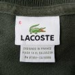 画像2: 00's LACOSTE ポロシャツ "DESIGNED IN FRANCE / OLIVE" (2)