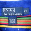 画像2: 90's Polo Ralph Lauren マルチボーダー柄 ポロシャツ (2)