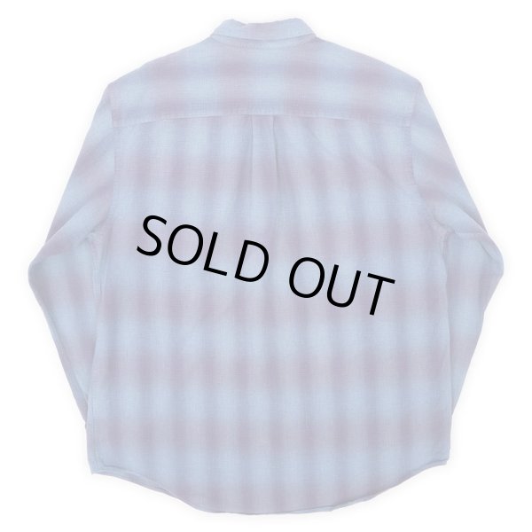 画像2: 90's ST. JOHN'S BAY オンブレチェック柄 フランネルシャツ (2)