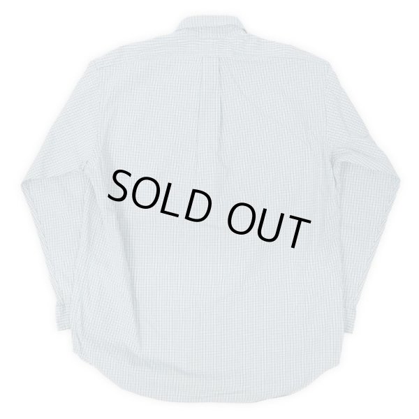 画像2: 90's Polo Ralph Lauren ボタンダウンシャツ “BIG SHIRT / GREEN BASE” (2)