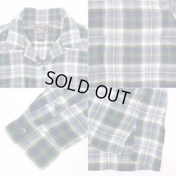 画像4: 00's RLX オンブレチェック柄 オープンカラーシャツ (4)