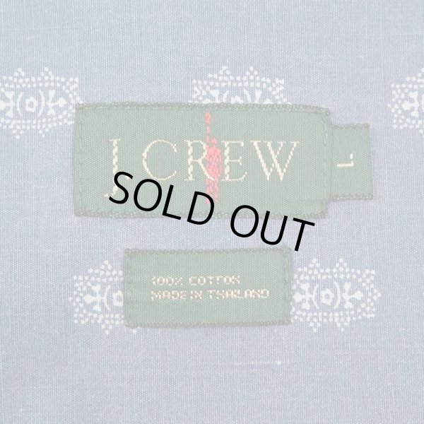 画像3: 90's J.CREW 総柄 レギュラーカラーシャツ (3)