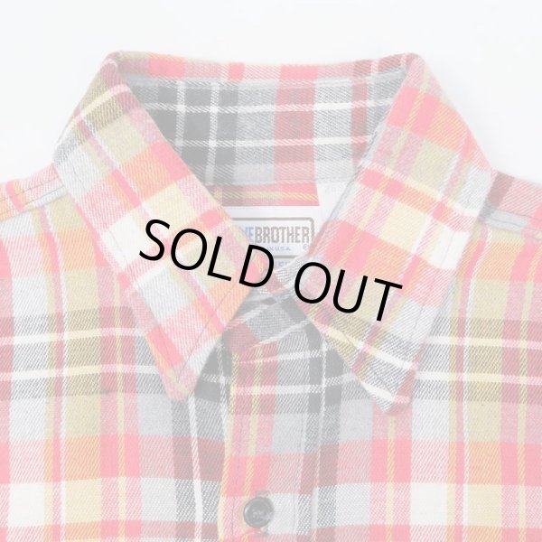 画像3: 80's FIVE BROTHER ヘビーネルシャツ "MADE IN USA / DEADSTOCK" (3)