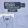 画像2: 90's Polo Ralph Lauren S/S オープンカラーシャツ "CALDWELL / Silk × Linen" (2)