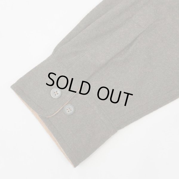 画像5: 00's ST.JOHN'S BAY シャモアクロス ワークシャツ “BROWN / DEADSTOCK” (5)