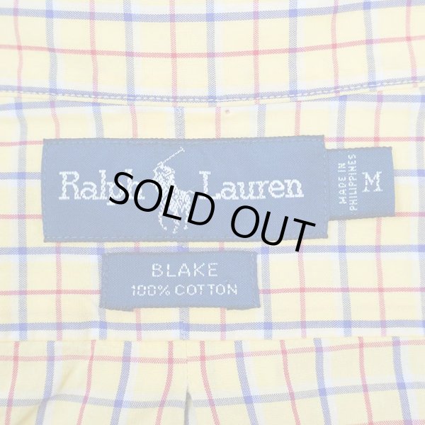 画像2: 90's Polo Ralph Lauren ボタンダウンシャツ "BLAKE" (2)