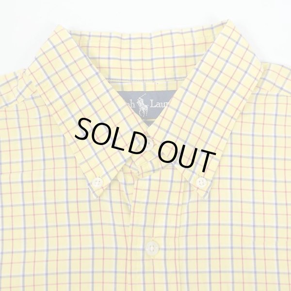 画像3: 90's Polo Ralph Lauren ボタンダウンシャツ "BLAKE" (3)