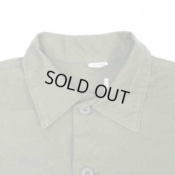 画像3: 70's US.ARMY コットンサテン ユーティリティーシャツ (3)