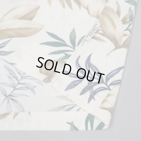 画像4: 90's CHAPS RALPH LAUREN S/S 総柄 オープンカラーシャツ “IVORY Base” (4)