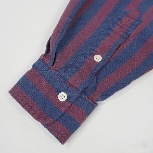 画像4: Early 90's Polo Ralph Lauren ストライプ柄 ボタンダウンシャツ (4)