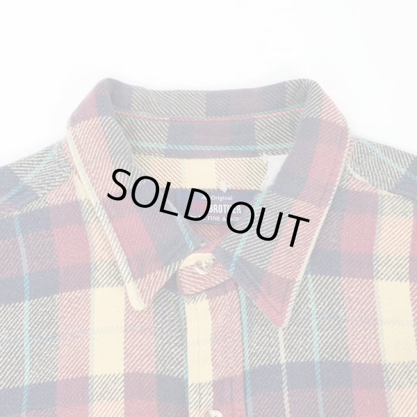 画像3: 00's FIVE BROTHER ヘビーネルシャツ (3)