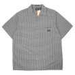 画像1: Late 90's Dickies S/S オープンカラーシャツ "CHACOAL Plaid" (1)