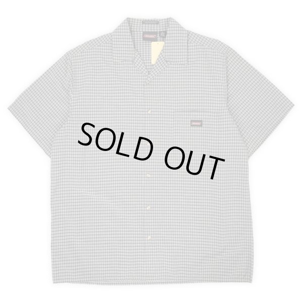 画像1: Late 90's Dickies S/S オープンカラーシャツ "CHACOAL Plaid" (1)