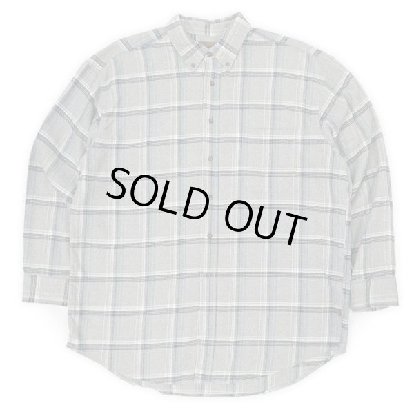 画像1: 90's ST JOHN'S BAY フランネル ボタンダウンシャツ (1)