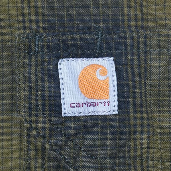 画像3: 00's Carhartt ボタンダウンシャツ “Ombre Plaid” (3)