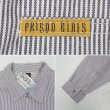 画像3: 00's PRISON BLUES ヒッコリーストライプ柄 ワークシャツ "DEADSTOCK" (3)