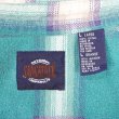 画像2: 90's SAUGATUCK プリントネルシャツ "OMBRE PLAID" (2)