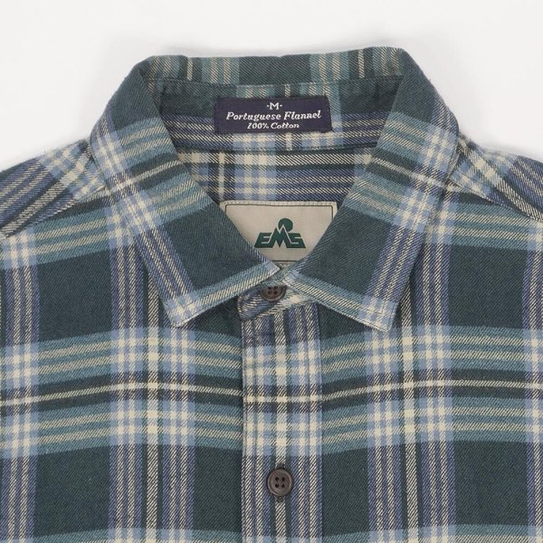 画像4: 00's EMS フランネルシャツ (4)